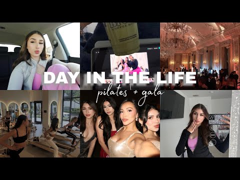 day in the life! pilates + gala