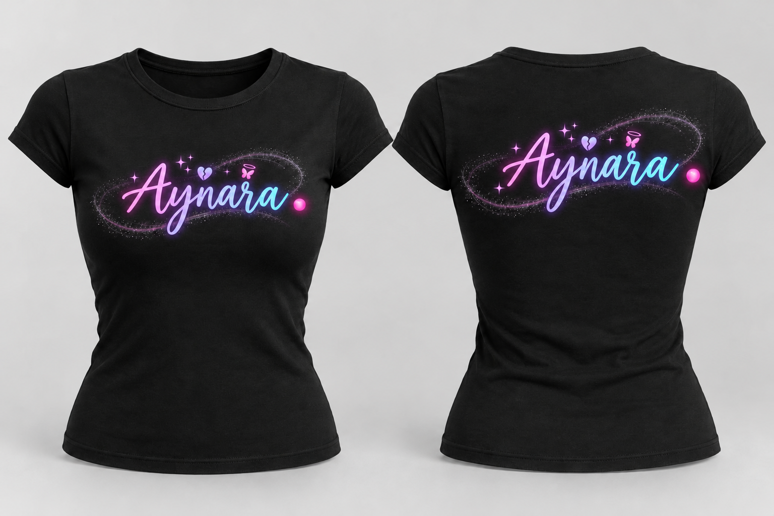 Aynara signature baby tee — generated concept mockup